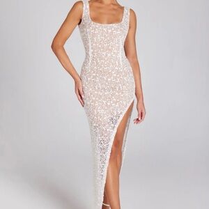 Nadine Merabi Louisa Dress Size small